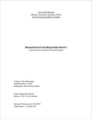 Deckblatt für die Hausarbeit gestalten | Vorlage & Beispiele